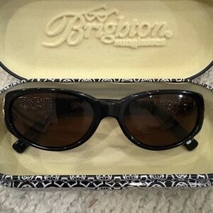 Brighton Black and Brown Sunglasses